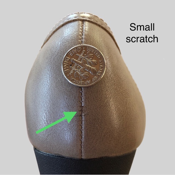 LIFE STRIDE Wedge Ankle Boots Slip-On Beige NWOB (10 M) - Picture 13 of 15